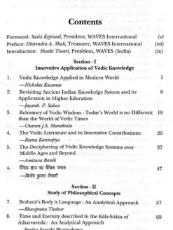 Alternative view of Innovative Applications of Vedic Knowledge in Modern Times