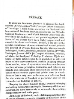 Alternative view of New Light on Vedic Concepts