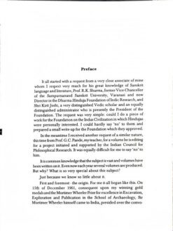 Alternative view of The Indus-Saraswati Civilization: Origins, Problems and Issues