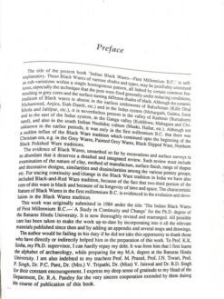 Alternative view of The Indian Black Wares (First Millennium B.C.)